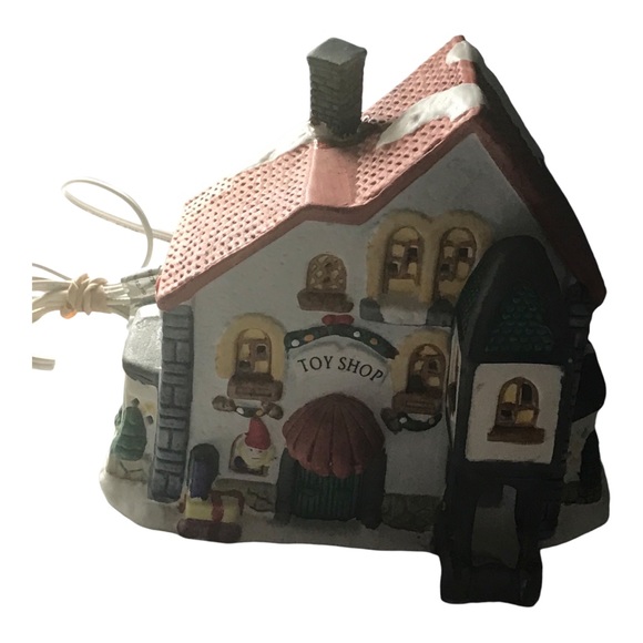 Enchanted Lighted Christmas Porcelain Village Piece - Picture 1 of 6